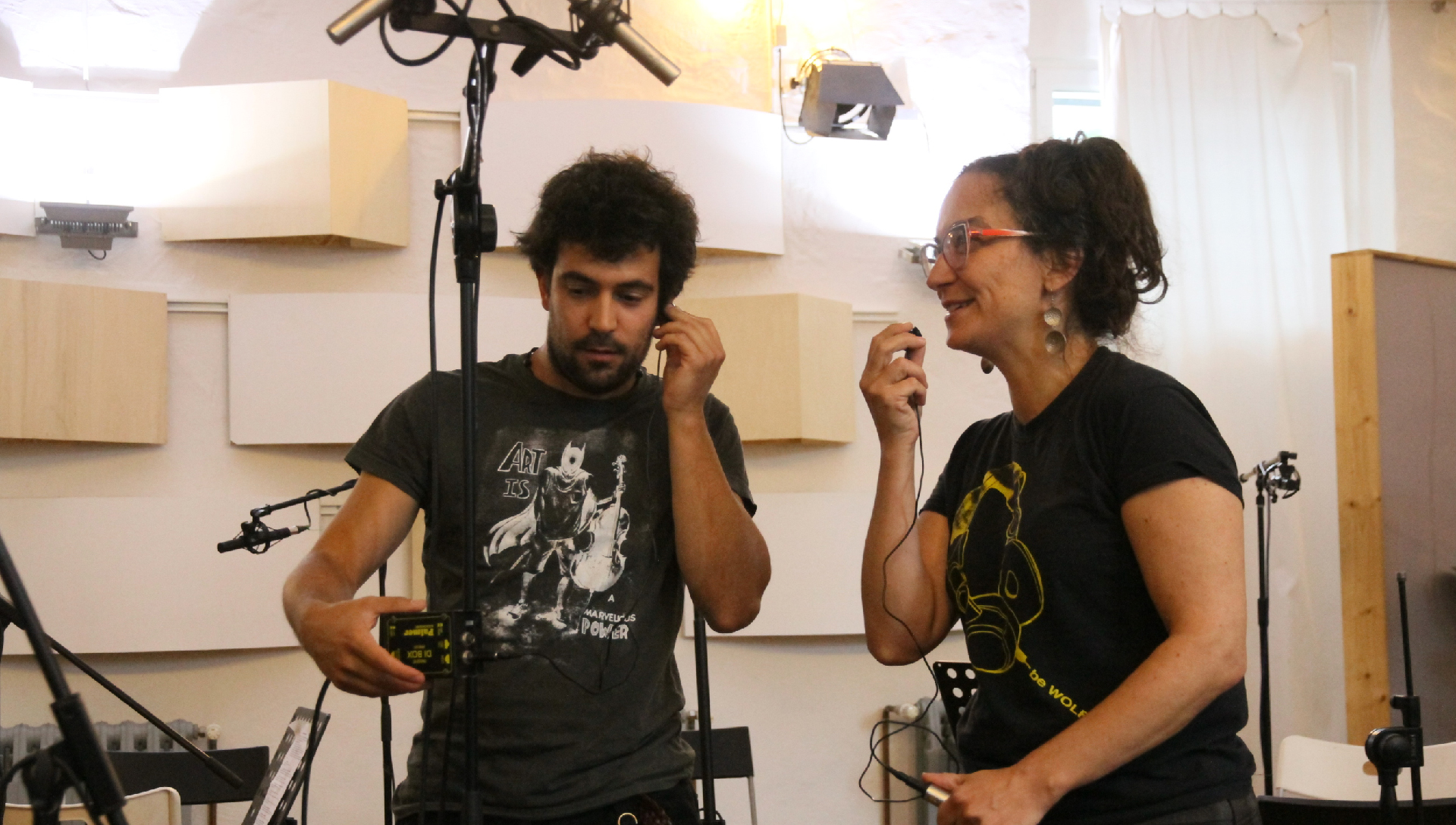 2019-07-08 Ame Zek's 'Unfinished sense of time' im Studio Börne45